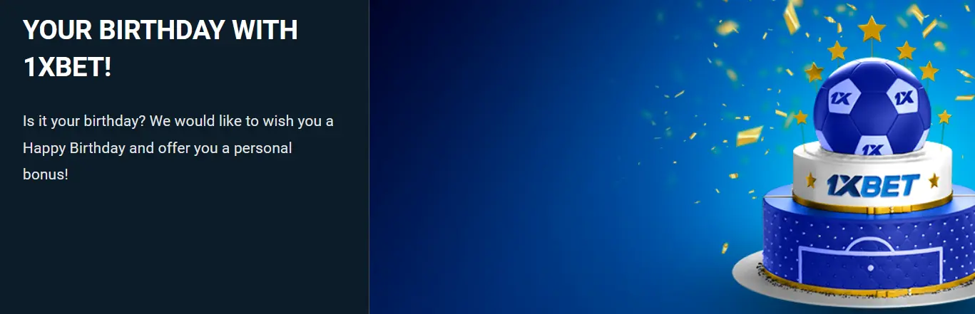 Birthday freebet in 1xBet India Birthday freebet in 1xBet India