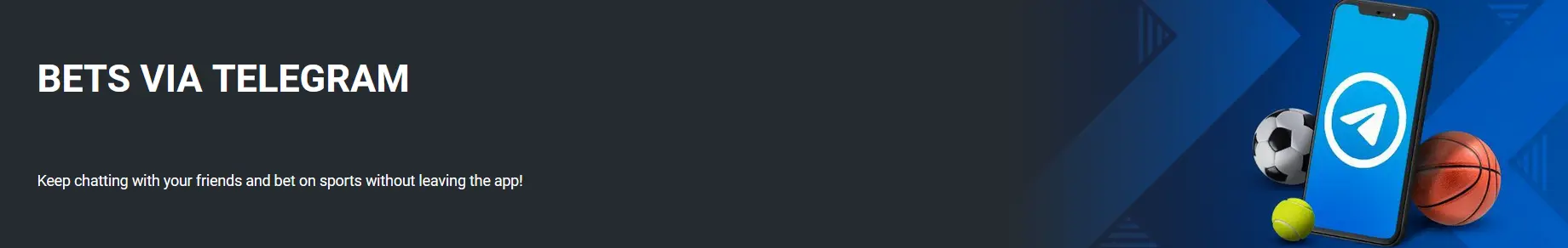 Deposit and Withdrawal in Telegram 1xBet