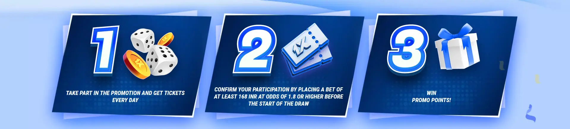 Detailed rules of the Lucky Day promotion at 1xBet