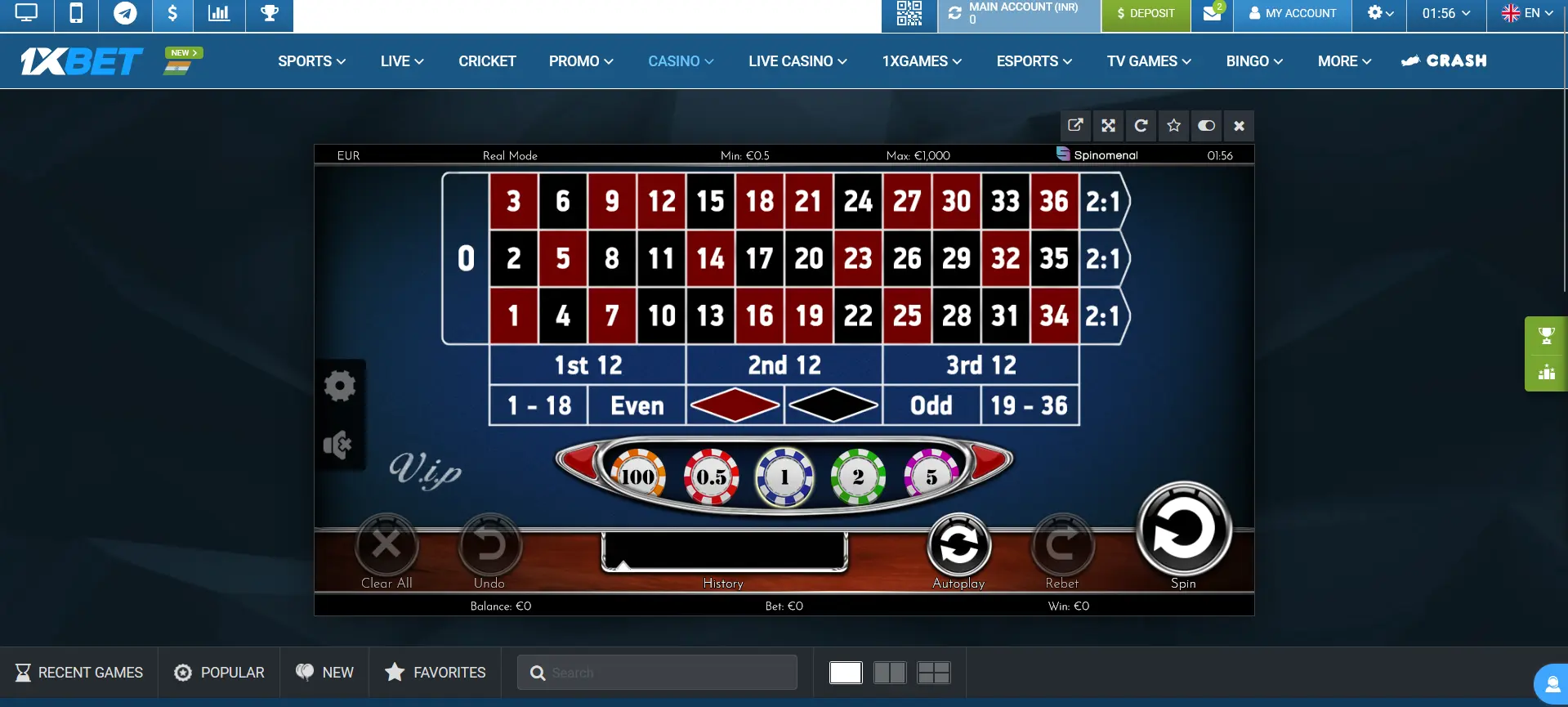 European roulette