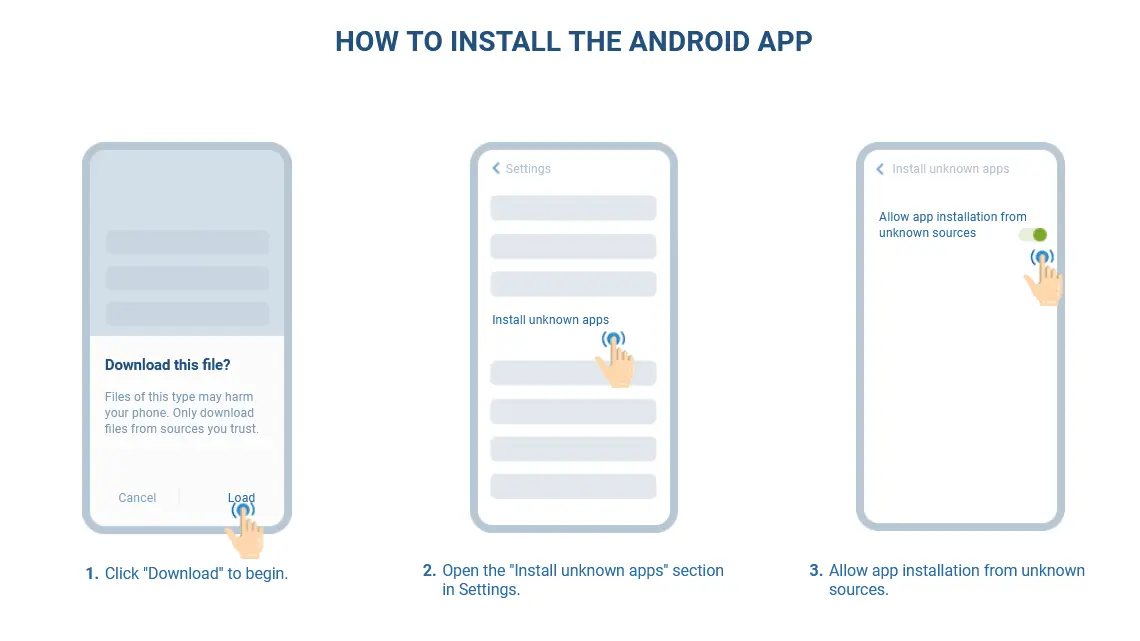 How to install the Android app How to install the Android app