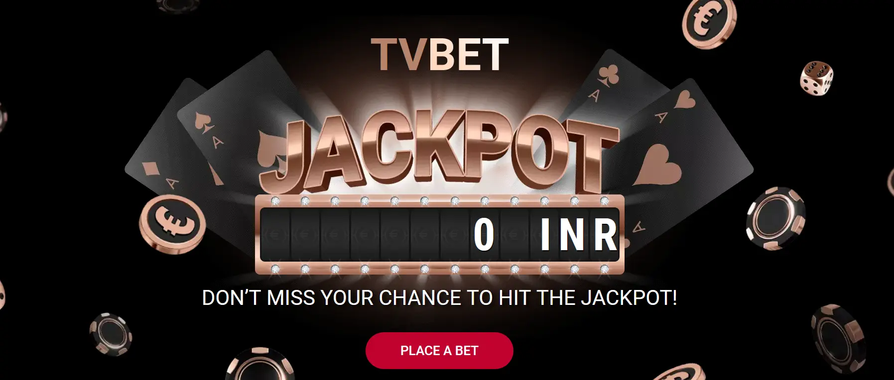 TVBet Jackpot promotion at 1xBet