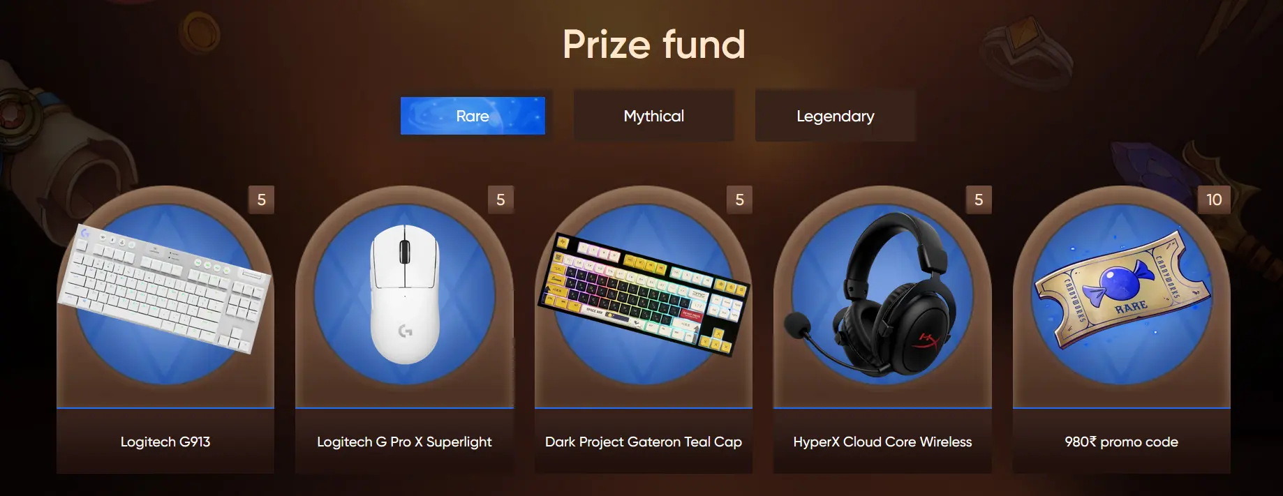 The prize fund in Candyworks at 1xBet